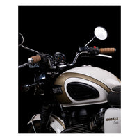 Trip Machine, leather handlebar grip wraps - Tobacco Brown